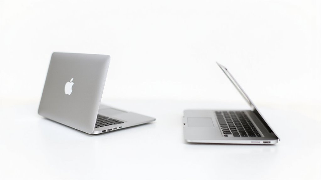 porównanie specyfikacji MacBooka 13