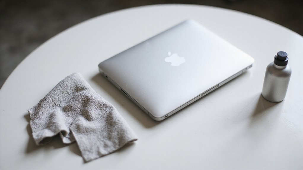 czyszczenie macbooka krok po kroku