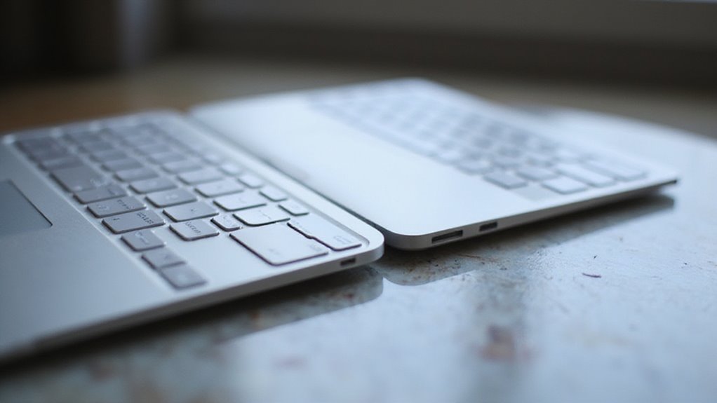 różnice w układzie klawiatury MacBooka