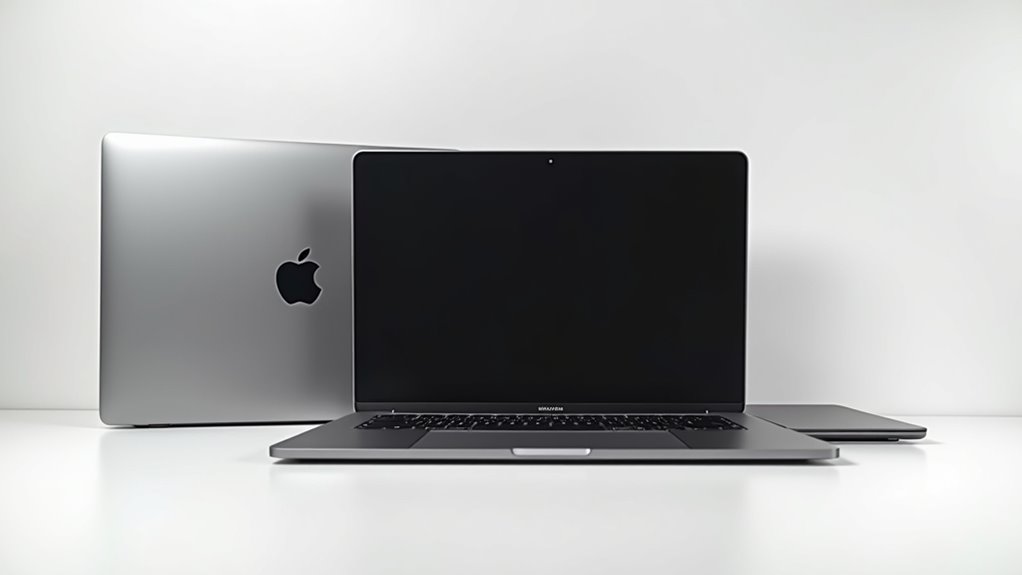 modele MacBooków w kolorze space gray