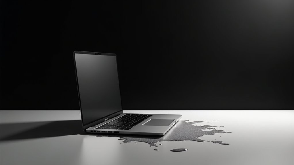 koszt naprawy zalanego MacBooka