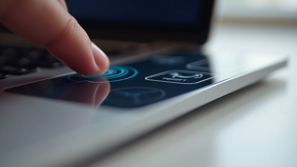 funkcje dostępności touchpada MacBooka