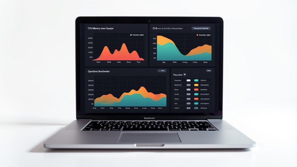 przegląd monitora aktywności macOS