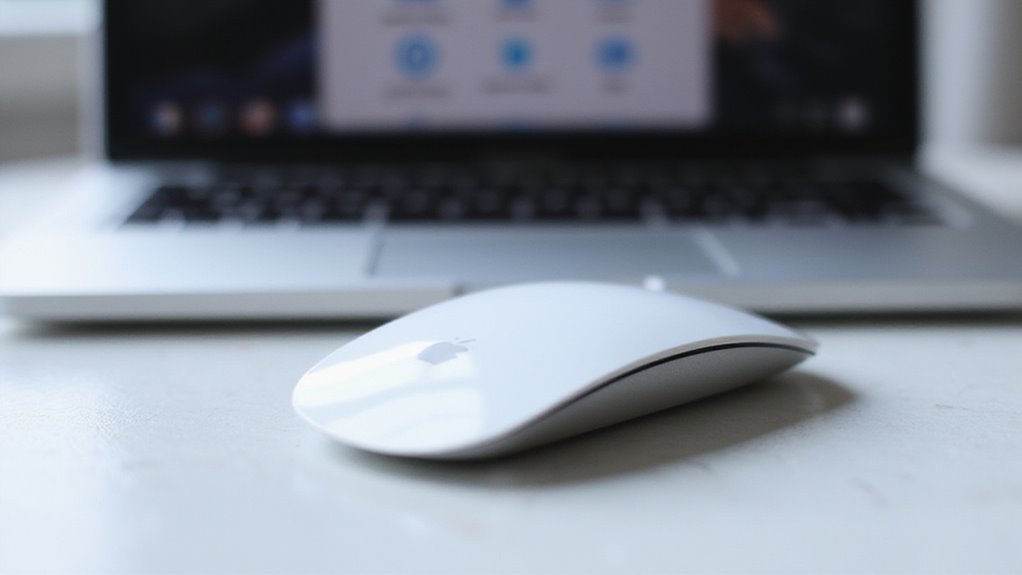 ustawienia konfiguracji gestów Magic Mouse
