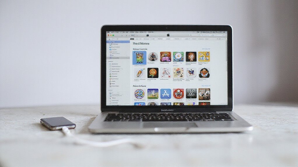 zarządzaj aplikacjami z itunes