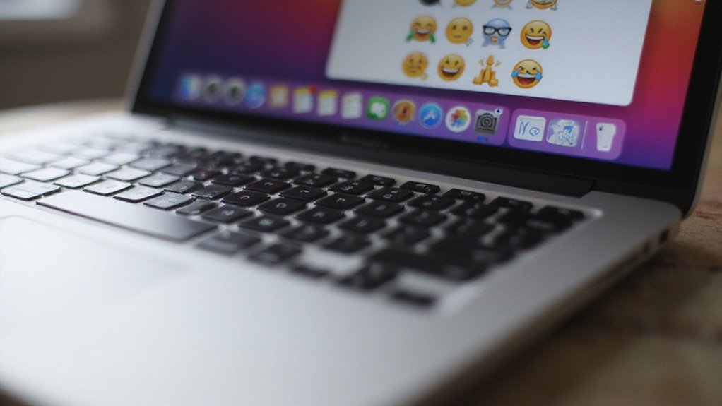 opanowanie emoji na MacBooku