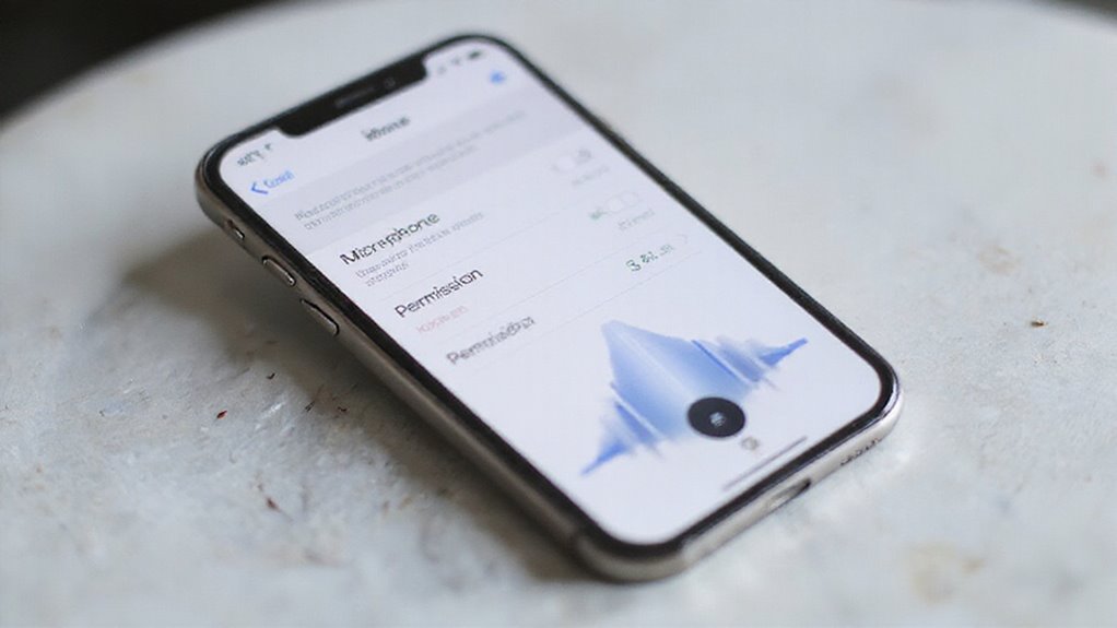 zarządzanie ustawieniami mikrofonu iPhone'a