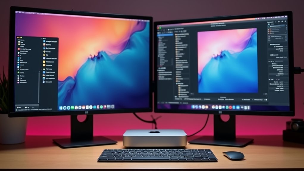 opcje monitora dla Mac Mini