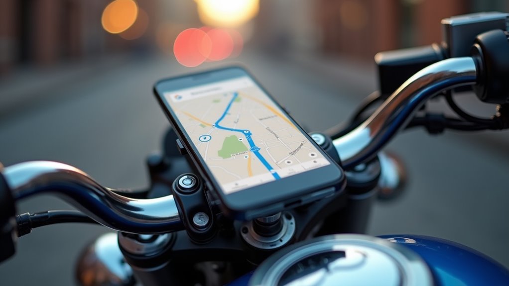 trasy nawigacji motocyklowej zoptymalizowane