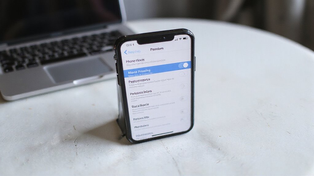 optymalizować ustawienia iphone wydajność