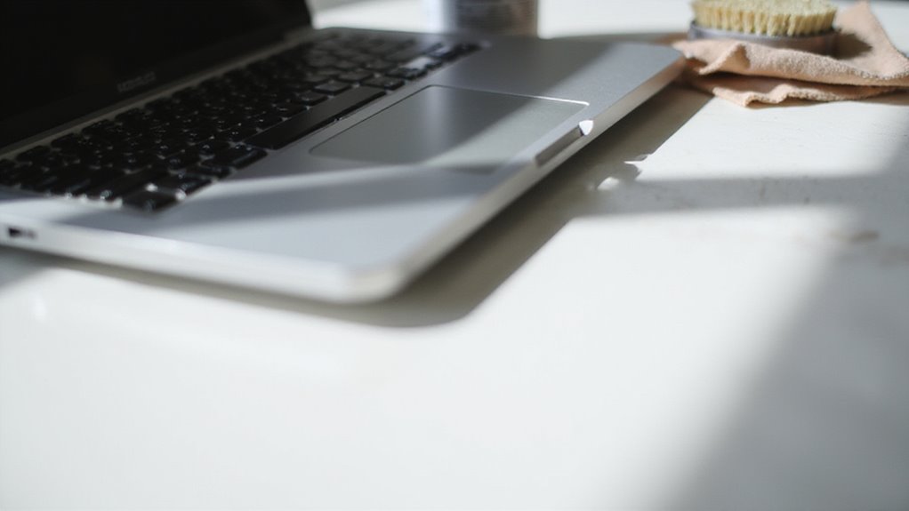 przygotuj MacBooka do czyszczenia