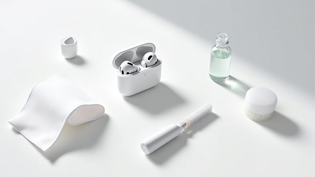 Zapobieganie gromadzeniu się brudu w słuchawkach