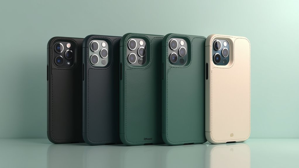 Profesjonalne skupienie na etui na iPhone'a