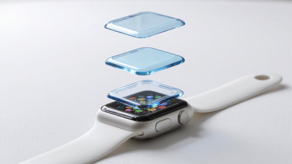 dostępne opcje szkła ochronnego