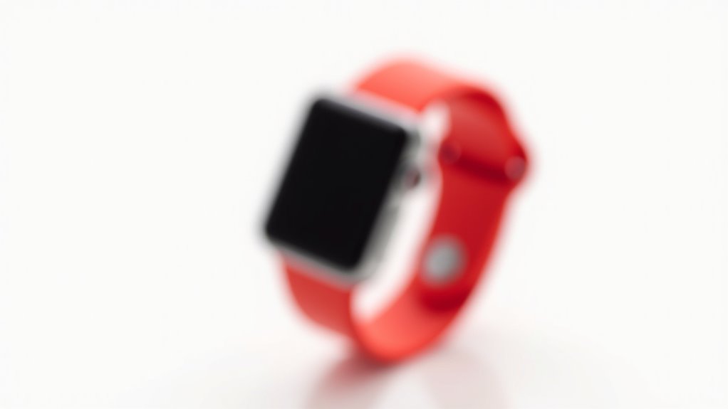 czerwona Apple Watch debata modowa