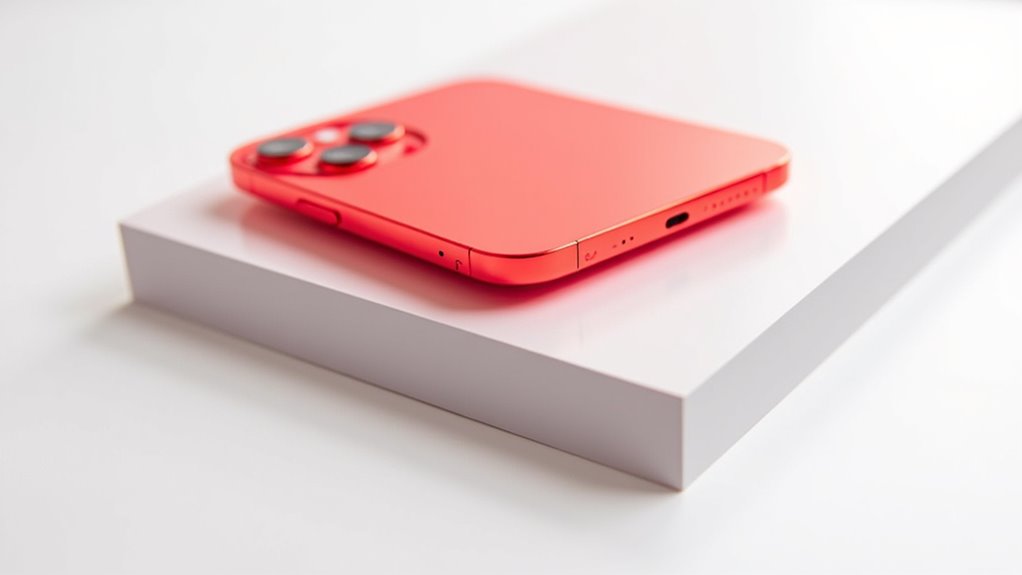 czerwony iPhone wybór koloru