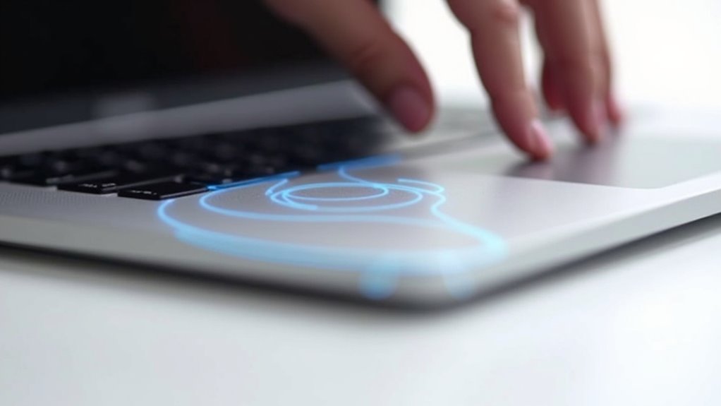 responsywny wielodotykowy touchpad