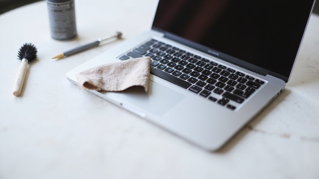 rutynowy harmonogram czyszczenia MacBooka