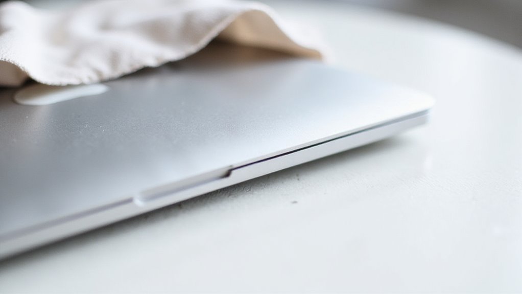 bezpieczne czyszczenie MacBooka