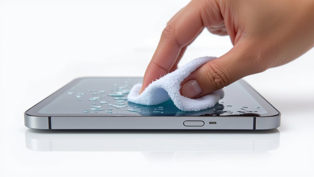 bezpieczne czyszczenie zewnętrznej części iPhone'a