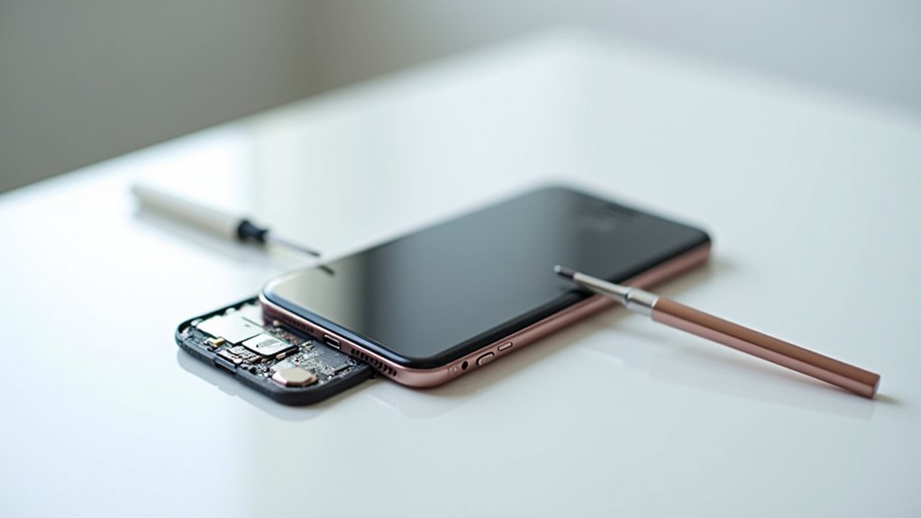 bezpieczny proces demontażu iPhone 8