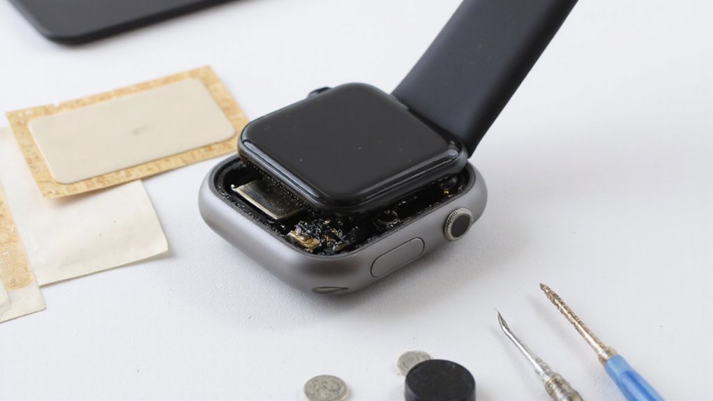 ocena uszkodzenia ekranu apple watch
