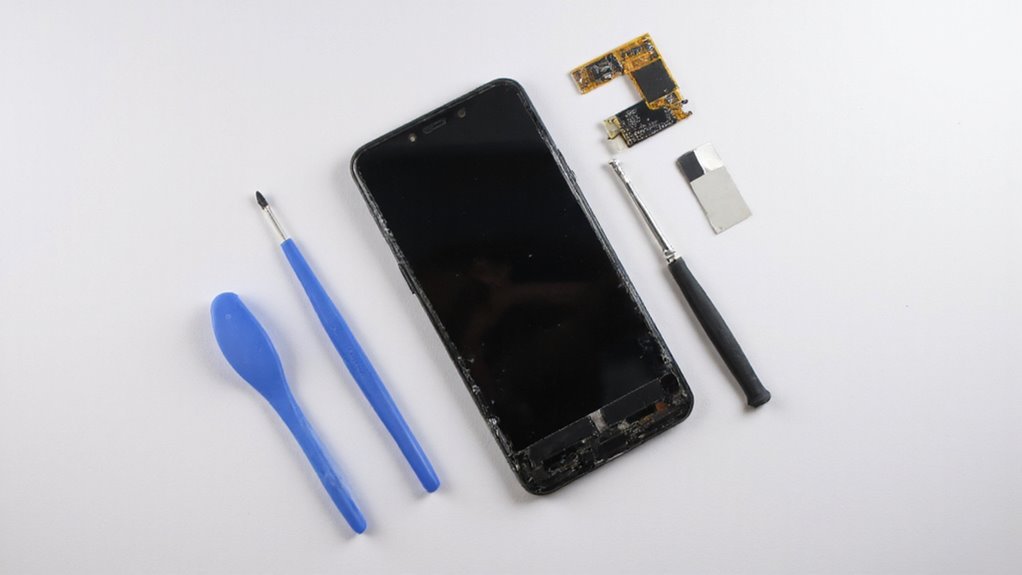 naprawa uszkodzeń ekranu