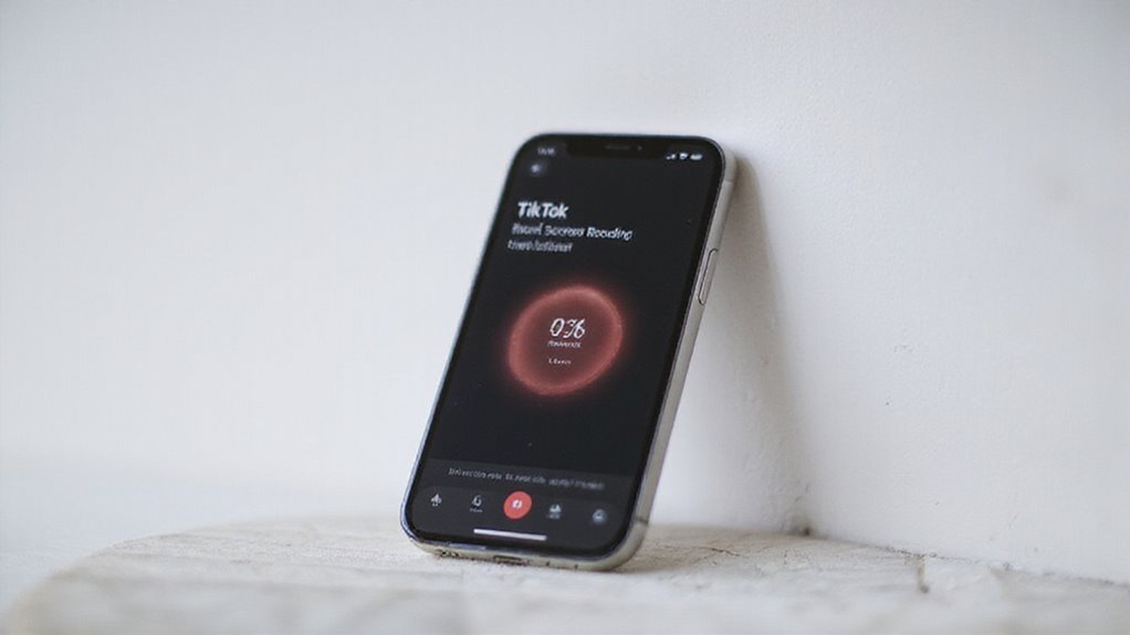 nagrywanie ekranu na tiktoka