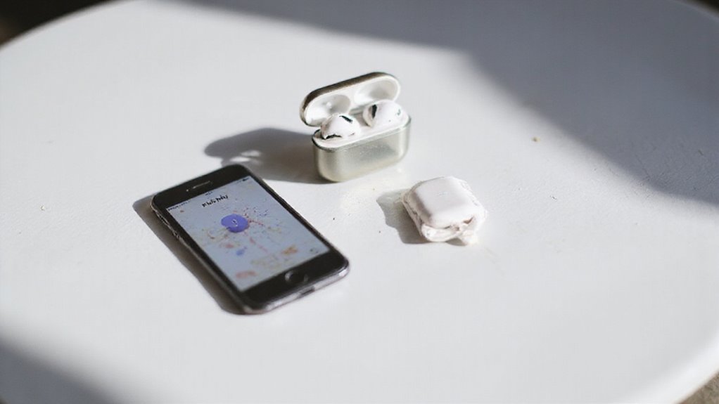 bezpieczne słuchawki airpods z akcesoriami