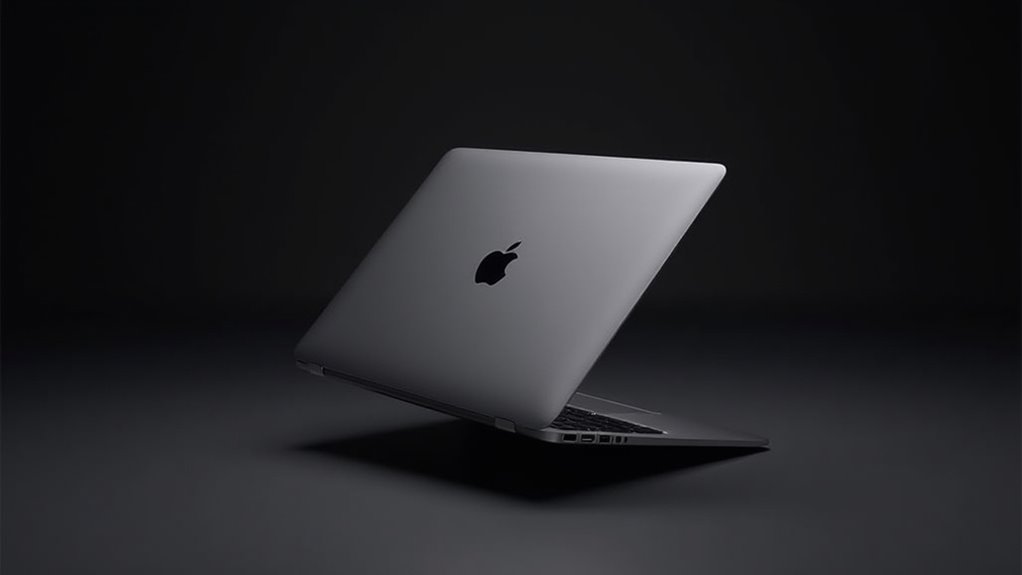 smukły szary MacBook Air