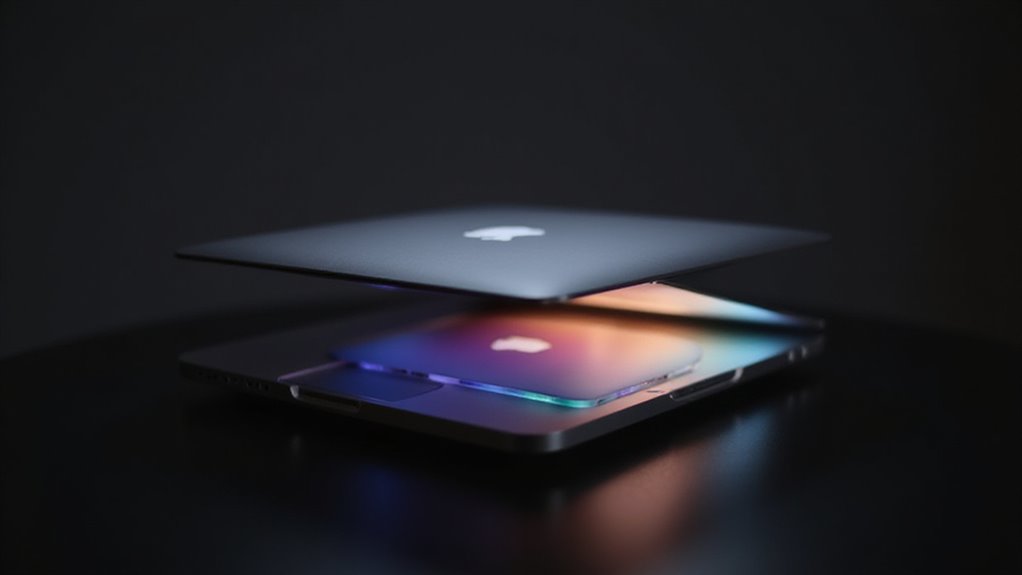 space gray macbook air