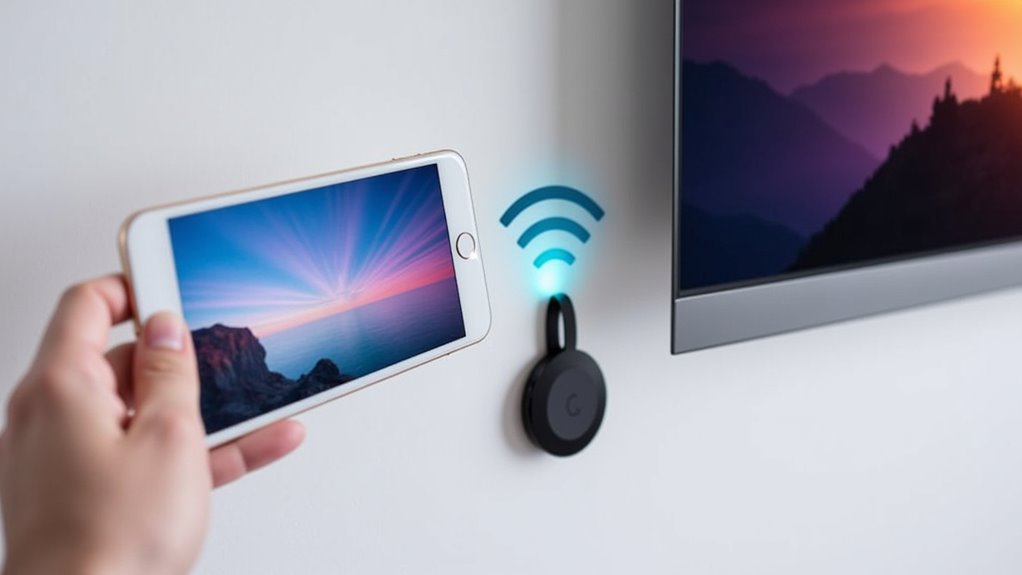 streaming treści z iPhone'a