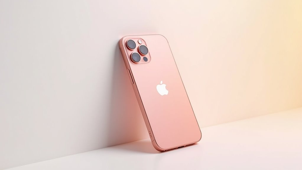 delikatna różnica odcienia różu