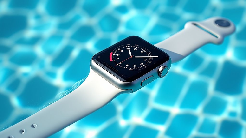 tryb pływania apple watch