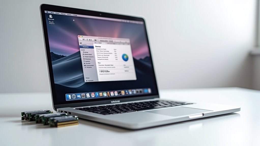 zrozumienie wydajności pamięci RAM w MacBooku