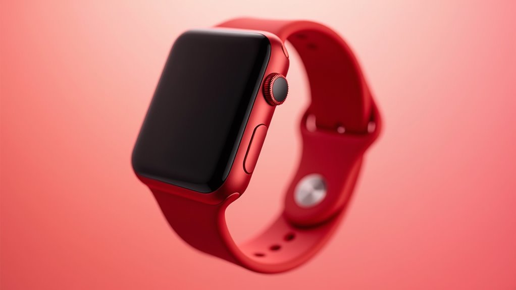 żywiołowy czerwony aluminiowy design