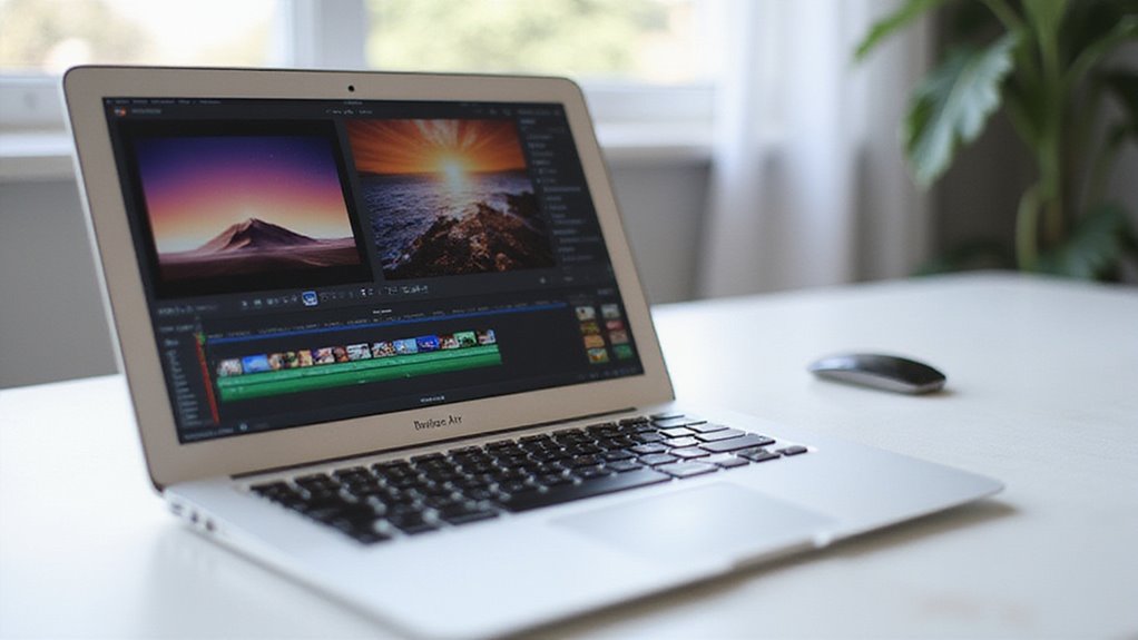 edycja wideo na MacBooku