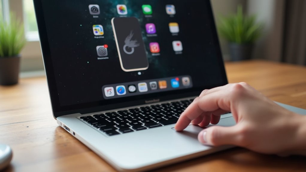 kontrola apple iphone przez mac mirroring