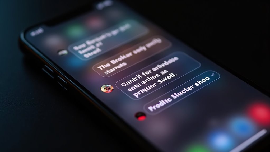 niestandardowe formatowanie tekstu imessage