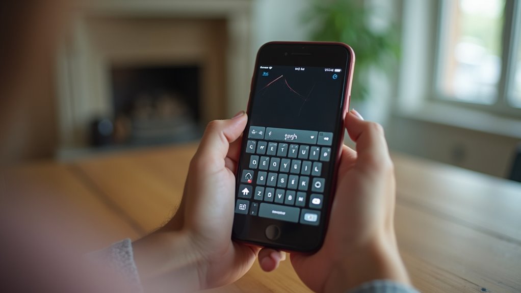 klawiatura iphone'a zawiesza się i laguje