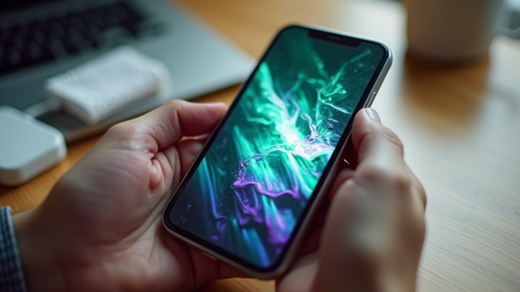 rozwiązywanie problemu migotania ekranu iphone