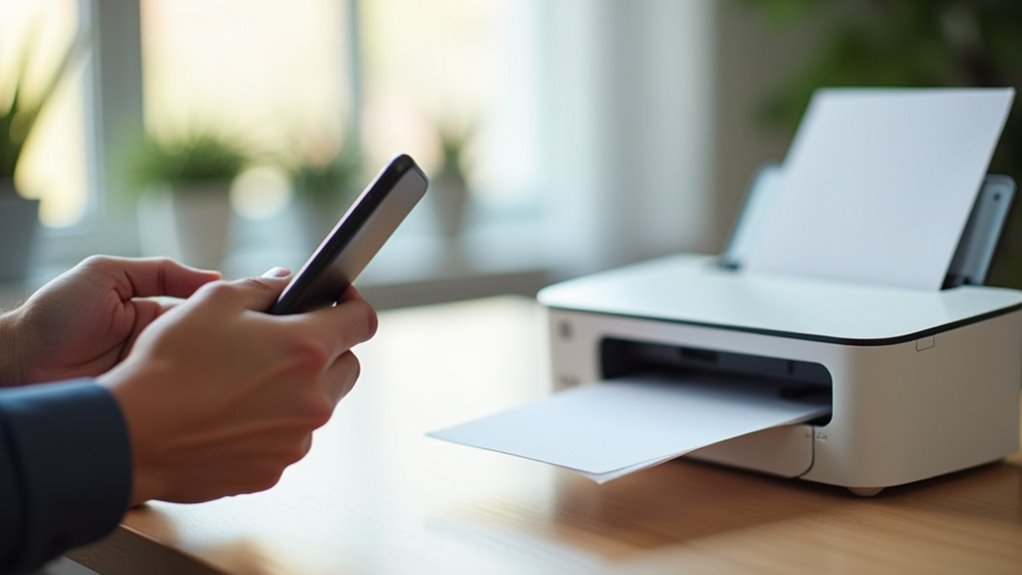drukowanie przez AirPrint z iPhone'a