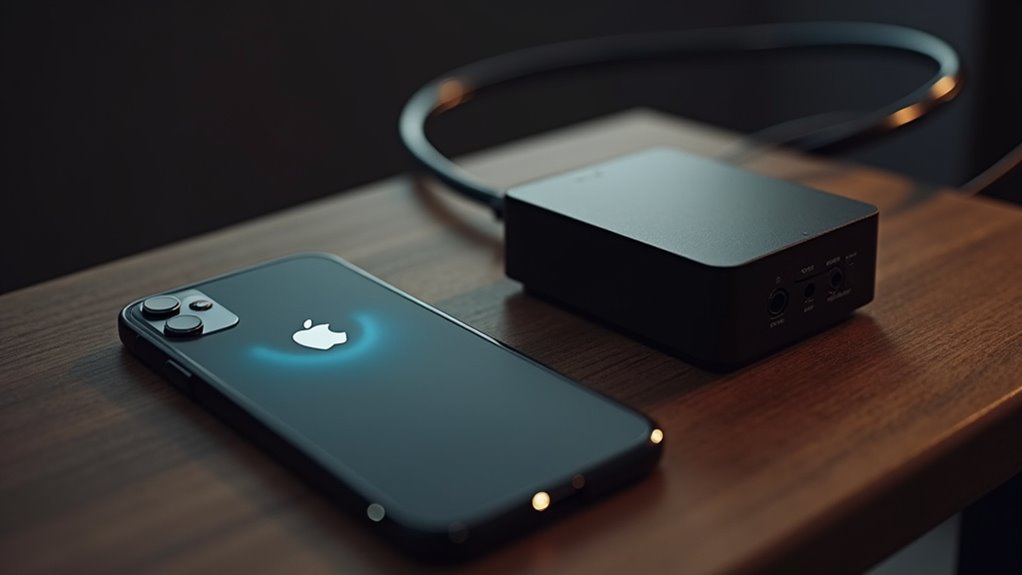 bezprzewodowe audio hi-res z iPhone'a do DAC